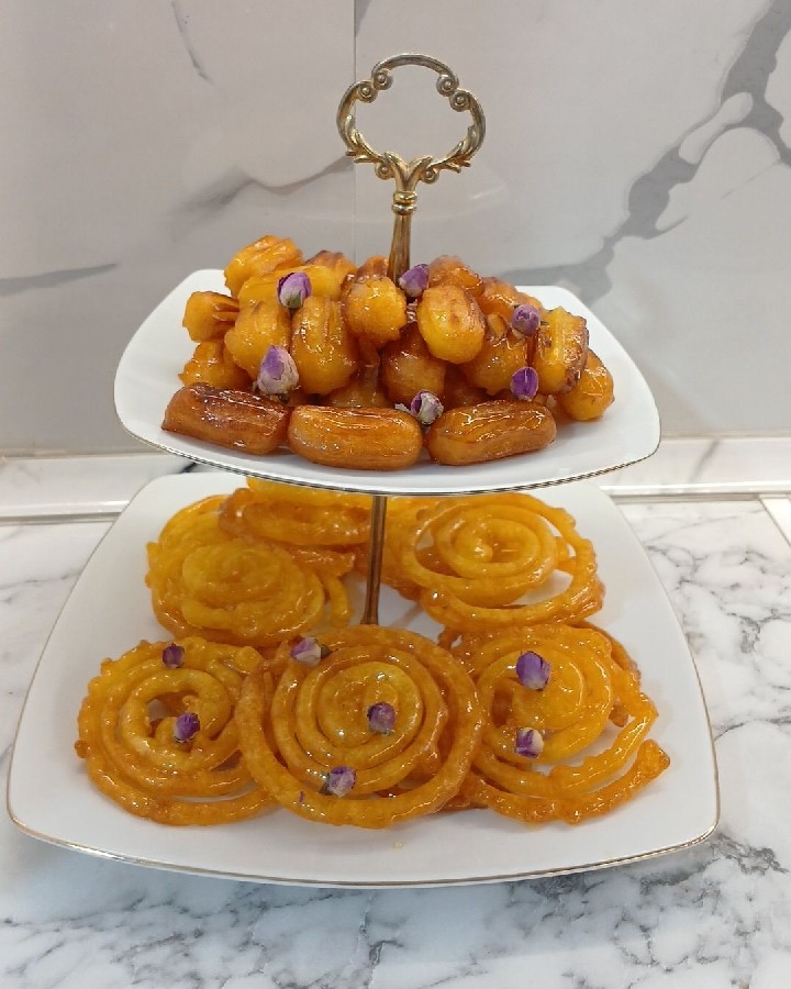 زولبیا و بامیه های خودم پز??