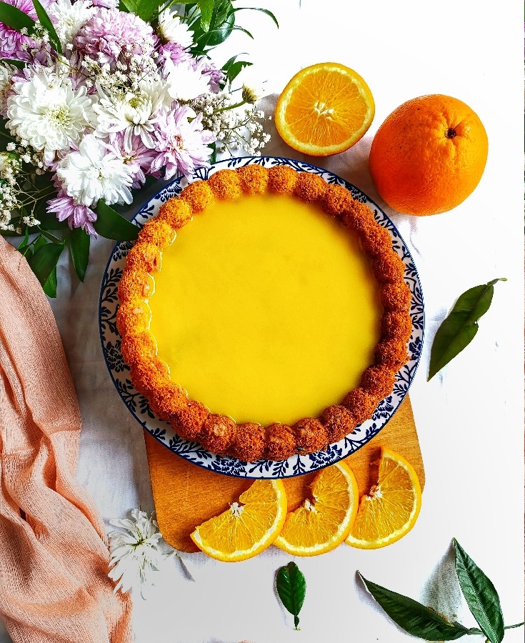 کیک پرتقالی معطر