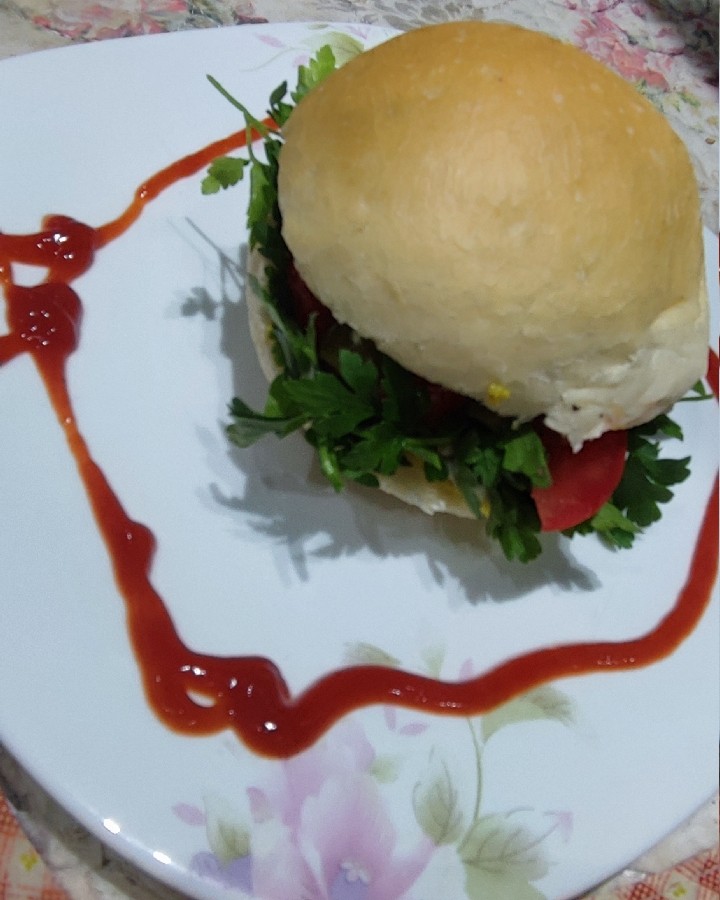 ساندویچ مرغ و پنیر 