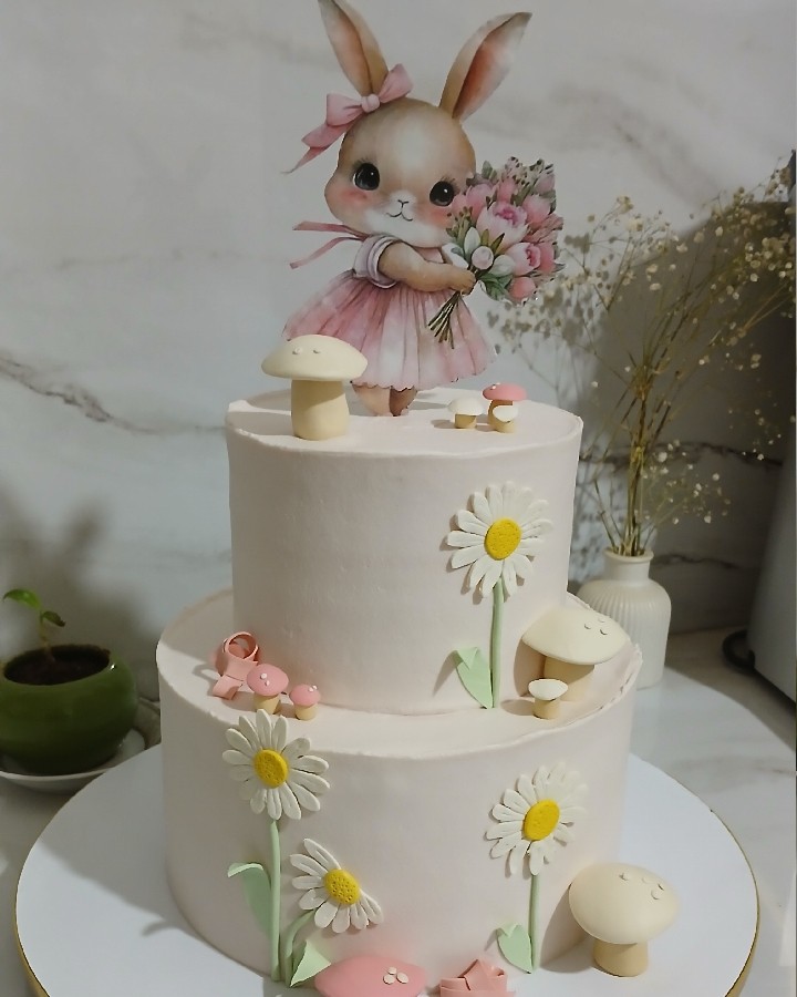 دیزاین کیک خرگوشی