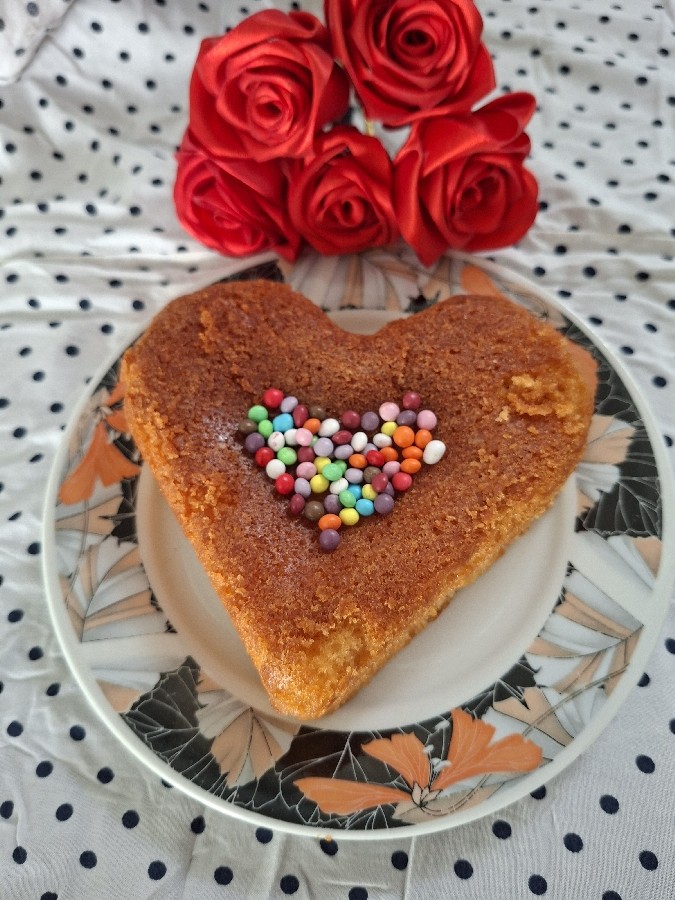 کیک ساده خانگی