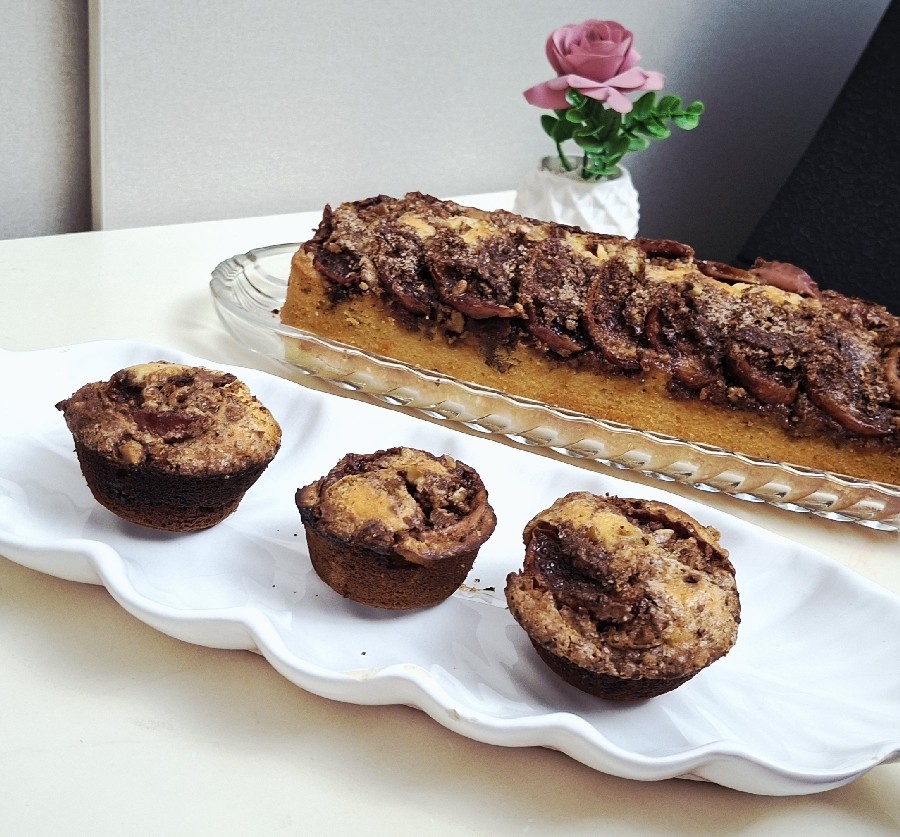 کیک سیب و دارچین ?