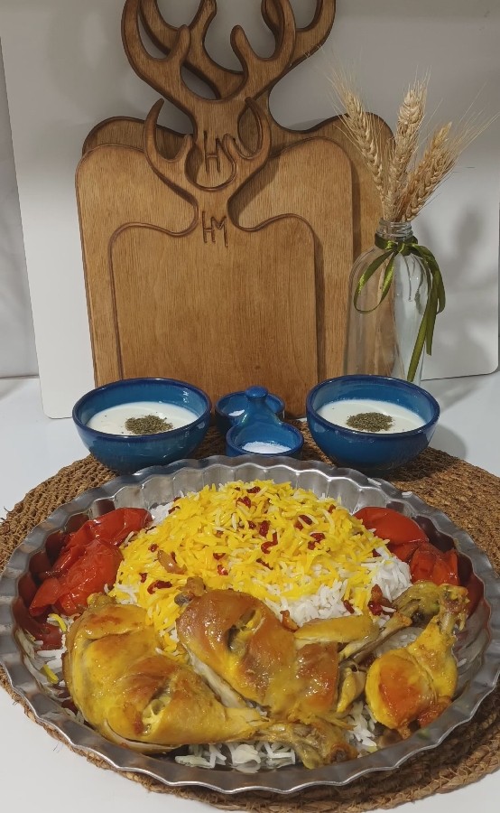 زرشک پلو
مرغ رستورانی