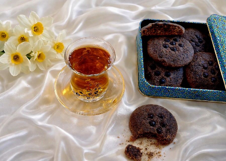 کوکی شکلاتی ساده