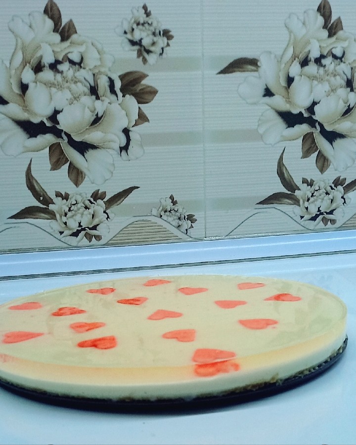 چیزکیک تقلبی شبانه برای تولد پسر کوچولوم و سالگردمون ?✨