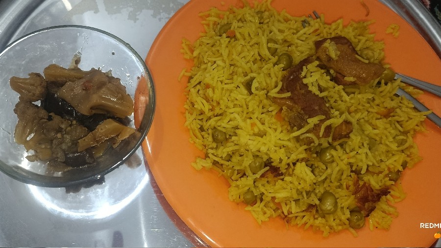 پلو چکدرمه