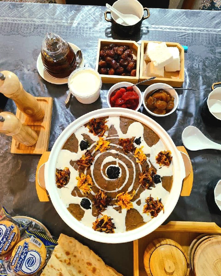 آش شله قلمکار