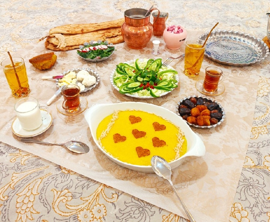 سفره ی افطار ?