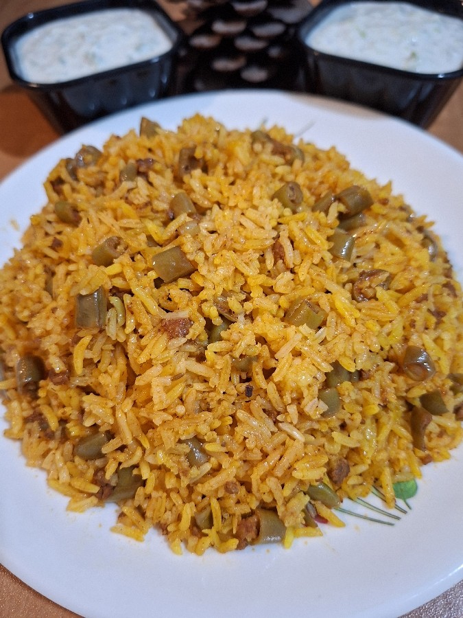 لوبیا پلو