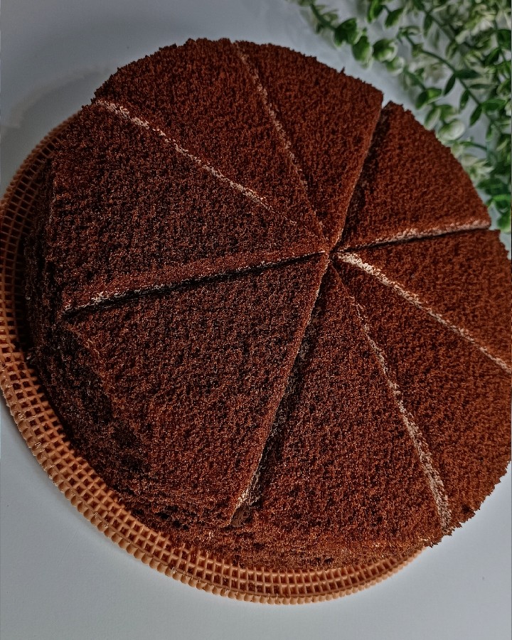 کیک پودری شکلاتی