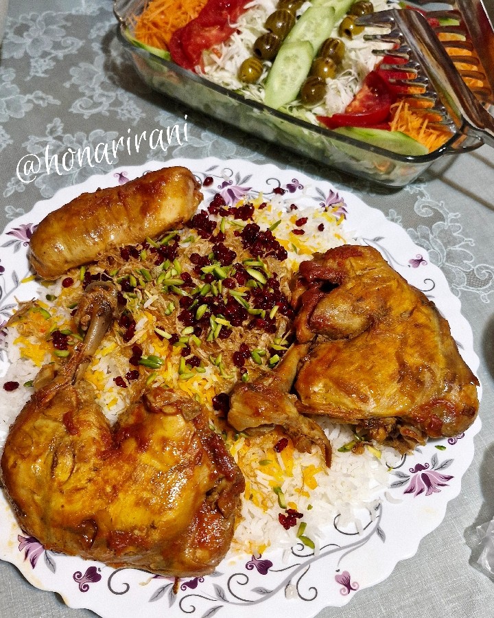 زرشک پلو رستورانی