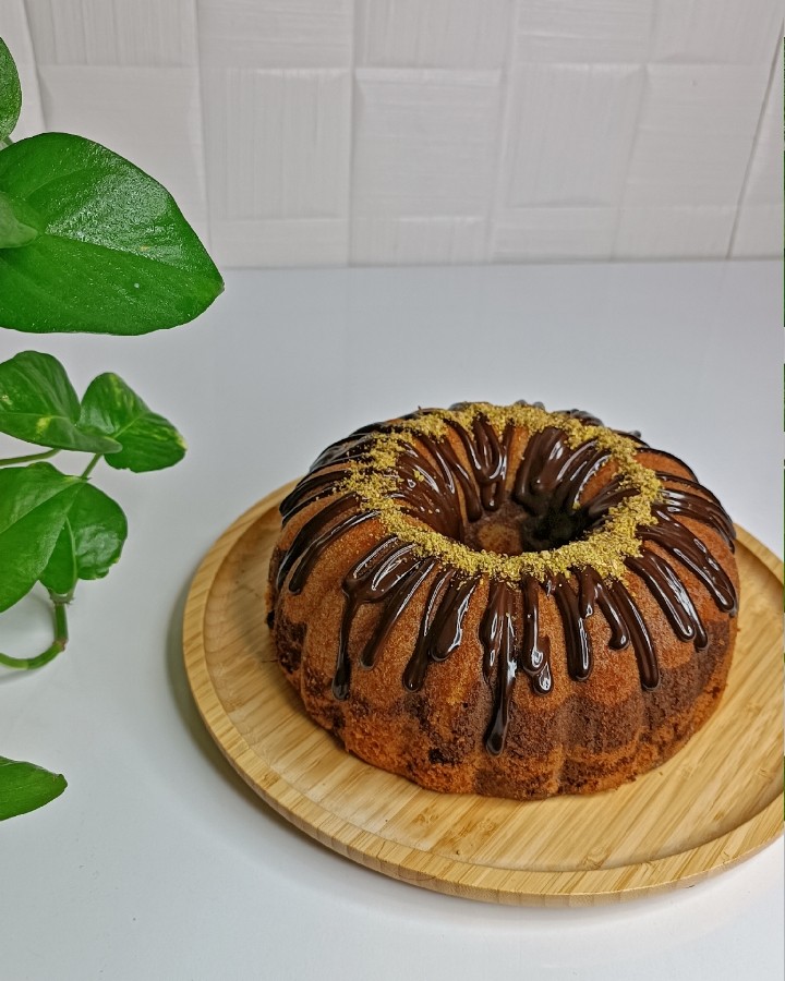 زیرا کیک با گاناش شکلاتی 