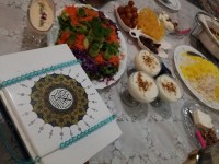 سفره افطار امروز به نیت امام حسین