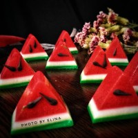 ژله هندوانه، ژله نیمرو