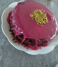 چاکلت ماد کیک (کیک شکلاتی گلی)