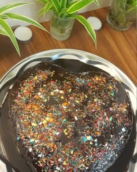 کیک خیس شکلاتی?❤❤