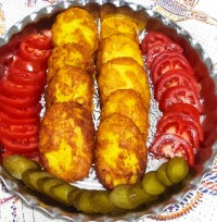 کوکوی سیب زمینی پخته