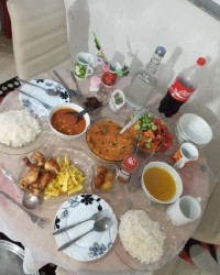 سفره افطاری ماه مبارک رمضان