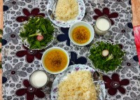 چلو گوشت شام من و راحیل