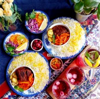 خوراک ماهیچه با سبزیجات