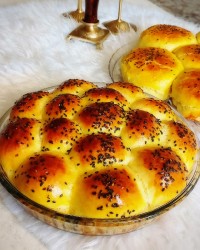 نان خانگی ساده