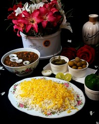 خورشت قرمه سبزی با سیر