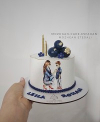 مینی کیک تولد مادر پسری