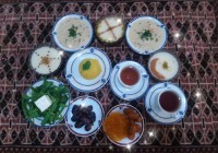 افطاری شب یازدهم ماه رمضان