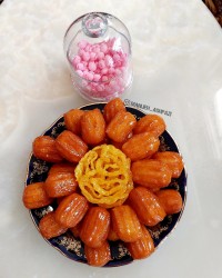 بامیه و زولبیا خانگی