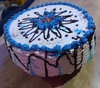 کیک اسفنجی بافیلینگ موزوگردو (تجربه اول)