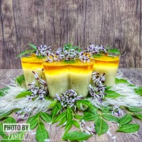 فرنی با ژله