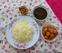 غذا جنوبی قلیه میگو❤