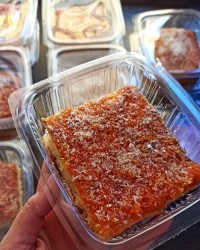 شیت کیک ماست با فیلینگ مربا