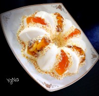 ژله پاناکوتا چرخشی موز