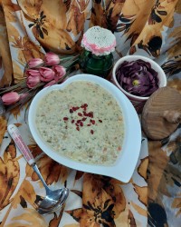سوپ شیر و قارچ یا سوپ سفید