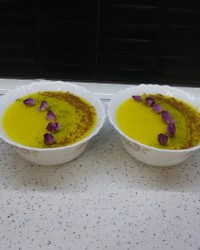 شله زرد میشه صلوات بفرستید برای امام حسن تولد امام حسن مبارک