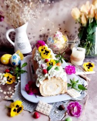 سوئیس رول نارگیلی