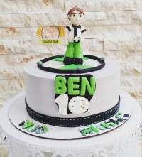 کیک پسرانه بن تن