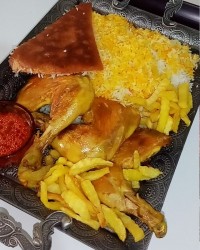 مرغ سرخ شده