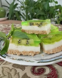 چیز کیک یخچالی