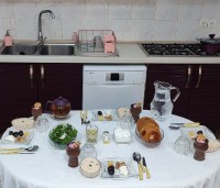 پودینگ شکلاتی فندقی