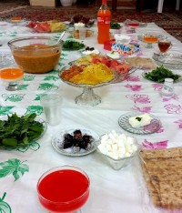 افطاری ساده (امام حسن مجتبی علیه السلام)