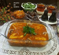 خوراک لوبیا چشم بلبلی (افطار)