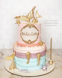 کیک دخترونه کیک دریایی