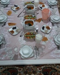 افطار شب ۱۷ماه رمضان