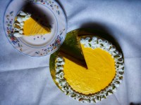 چیزکیک زعفرانی