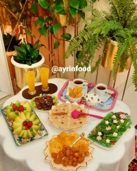 میز افطار