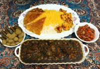 قورمه سبزی وجوجه (سحری)