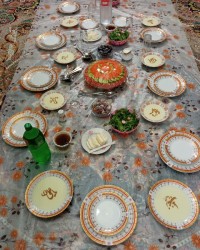 سفره افطاری شب نوزدهم رمضان