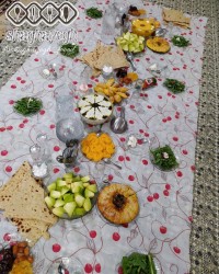 افطاری همه خوشمزه های تو سفره هنرمنه